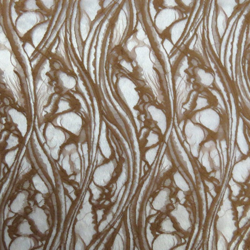 Lace Fabric Dress Bridal Nylon Warp Knit for Women's Wear Wholesale Su 15